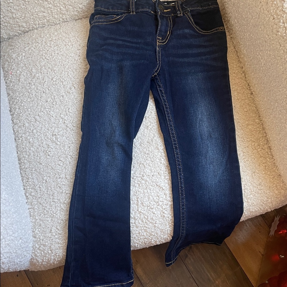 Cat & Jack Kids Dark Blue Bootcut Jeans